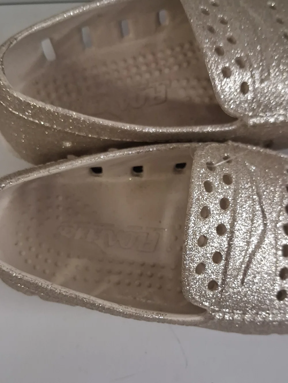 Kids Floafers Prodigy Sparkle Slip On Shoes Sz. 12